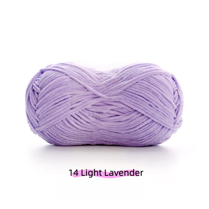Tender Green Sweet Ultra Fine 2mm Chenille Yarn (50g) – chenille yarn for amigurumi