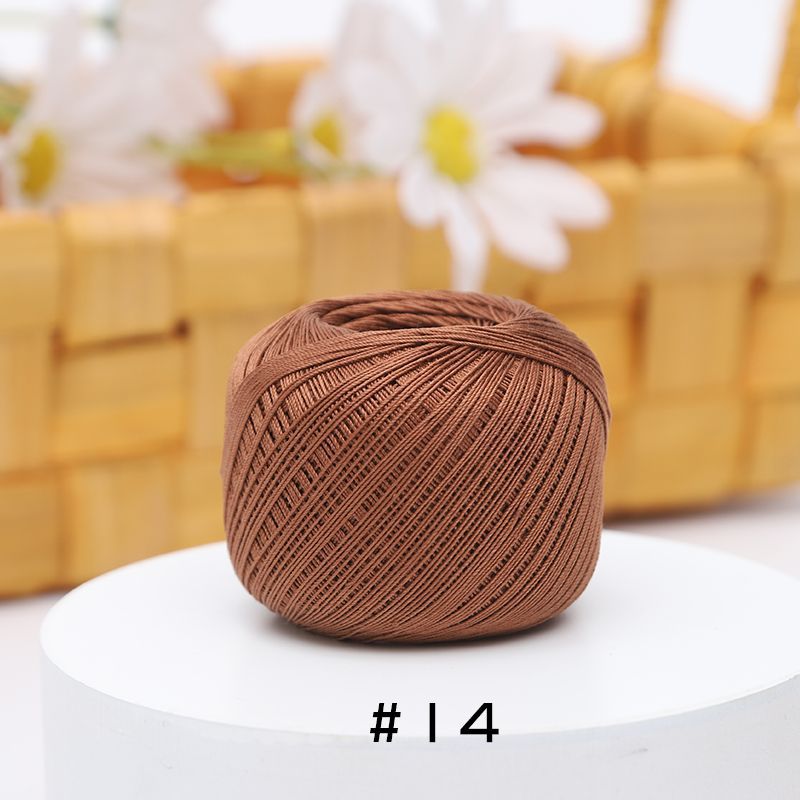 AquaSilk Size 10 Crochet Thread Lace Thread Ultra Thin – soft crochet yarn by Lily's Loop