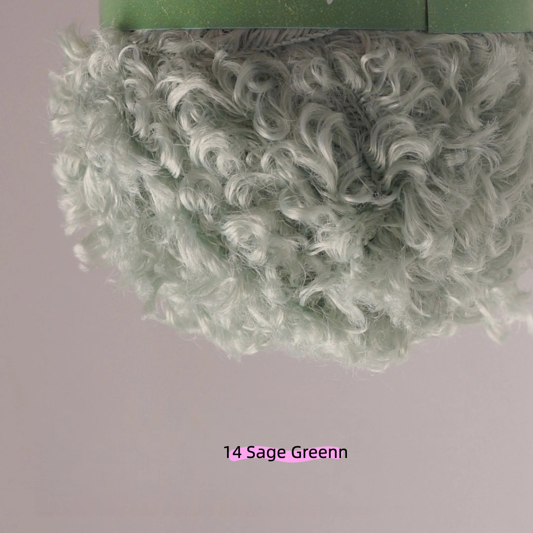 Light Yellow Aran Plush Yarn for Amigurumi(40g) – crochet yarn by Lily's Loop
