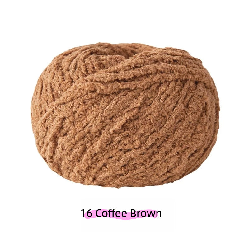 Hot Red Warm Plush Nature Palette Velvet Yarn (50g/80m) – velvet yarn for amigurumi and crochet