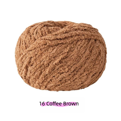 Hot Red Warm Plush Nature Palette Velvet Yarn (50g/80m) – velvet yarn for amigurumi and crochet
