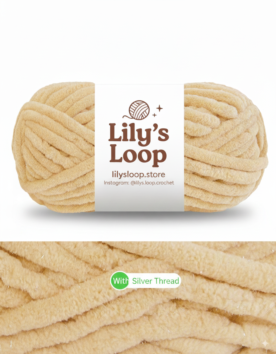 Dusty Blue SoftGlow Series 10MM Chenille Yarn(100g/32m) – chunky chenille yarn for amigurumi