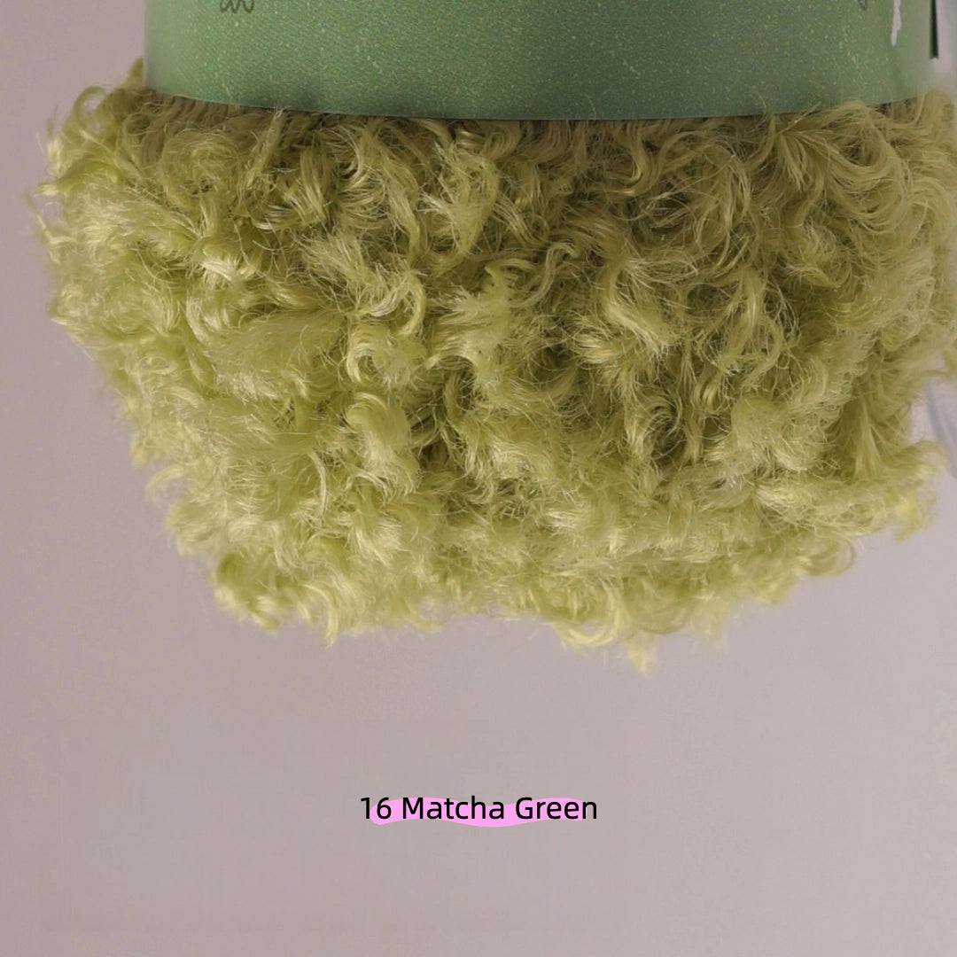 Yellow Aran Plush Yarn for Amigurumi(40g) – crochet yarn by Lily's Loop