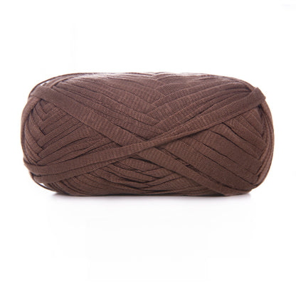 Black Super Chunky Tube Flat Ribbon Yarn (100g) 9mm Hollow Yarn – crochet yarn by Lily's Loop