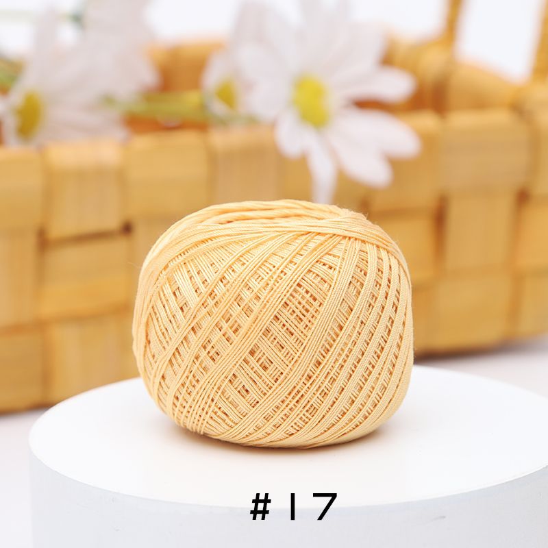 AquaSilk Size 10 Crochet Thread Lace Thread Ultra Thin – soft crochet yarn by Lily's Loop