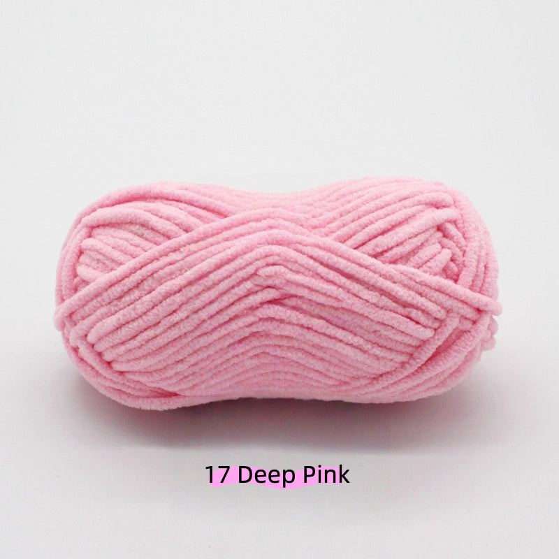 Jade Green Sweet Fine 3.5mm Chenille Yarn (50g/55m) – crochet yarn by Lily's Loop