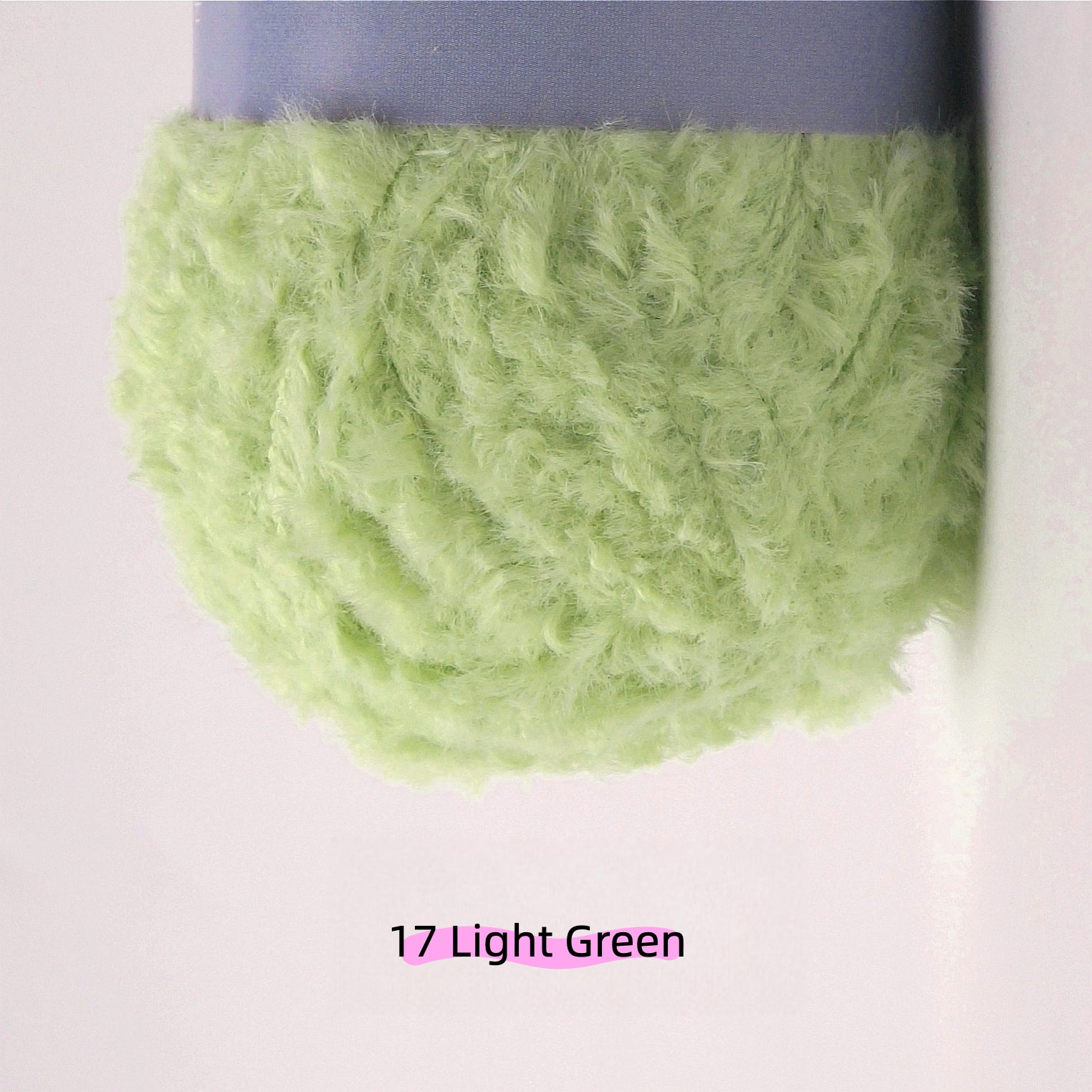 Lemon Yellow MicroFur Fine Eyelash Yarn (40g) – faux fur yarn for crochet amigurumi