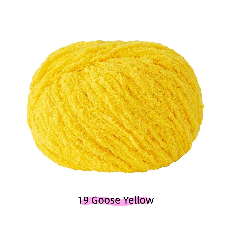 Magenta Warm Plush Nature Palette Velvet Yarn (50g/80m) – velvet yarn for amigurumi and crochet
