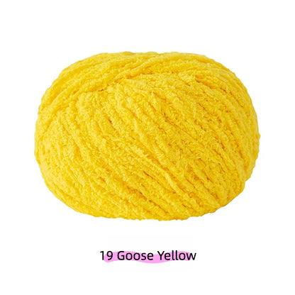 Magenta Warm Plush Nature Palette Velvet Yarn (50g/80m) – velvet yarn for amigurumi and crochet
