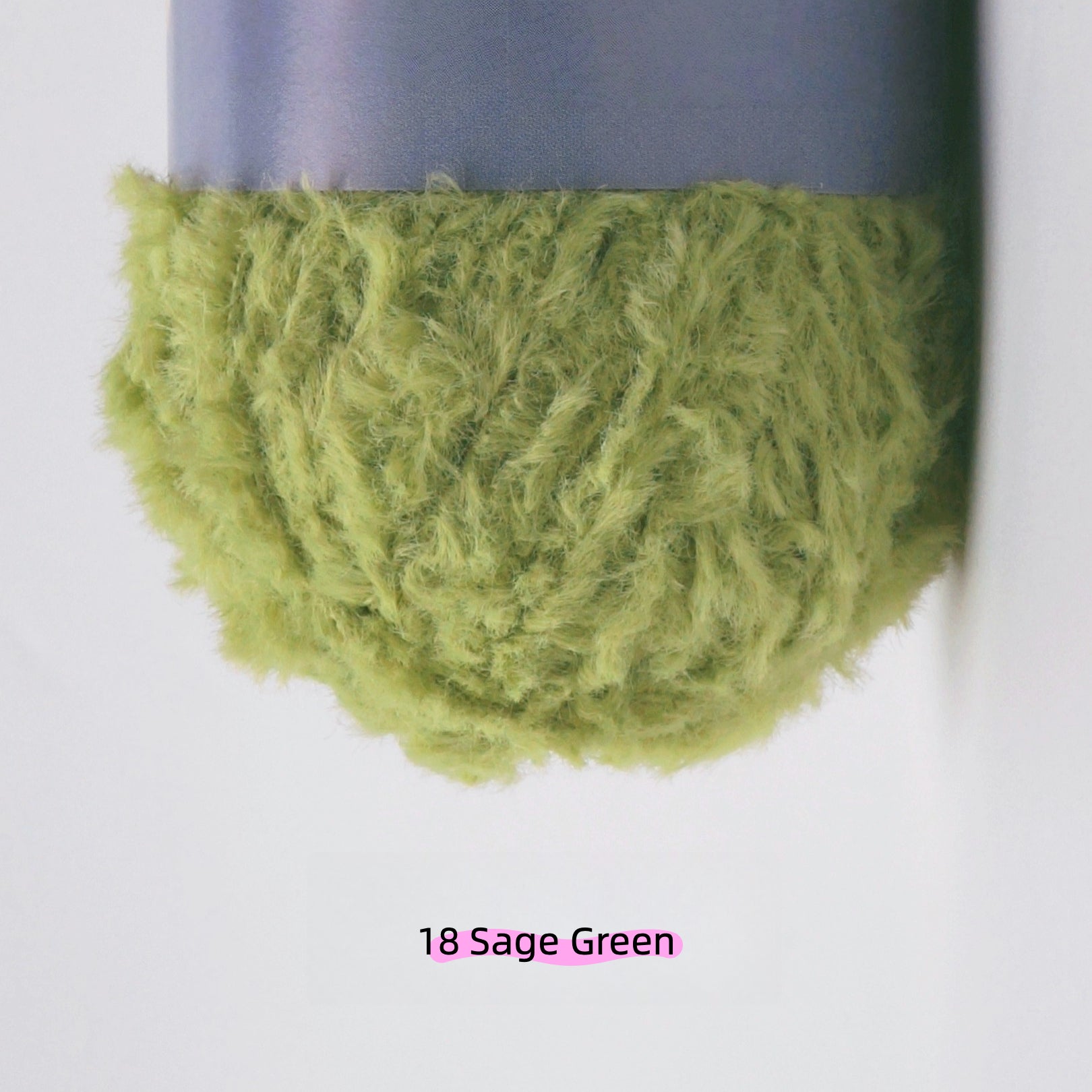 Yellow MicroFur Fine Eyelash Yarn (40g) – faux fur yarn for crochet amigurumi