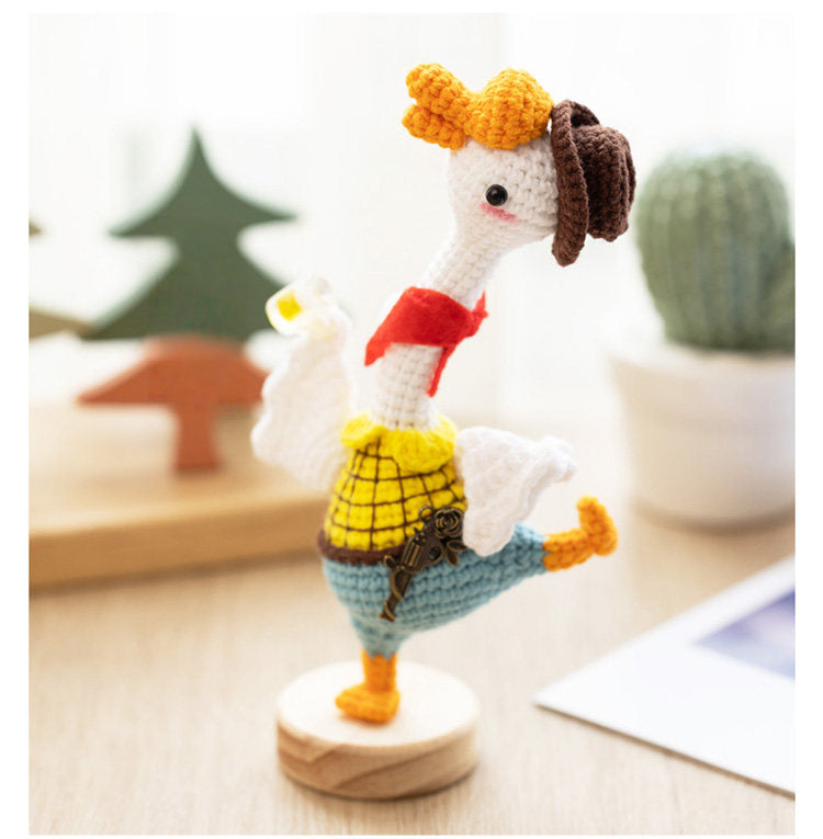 Dancing Goose Amigurumi DIY Crochet Kit – complete amigurumi crochet kit by Lily's Loop