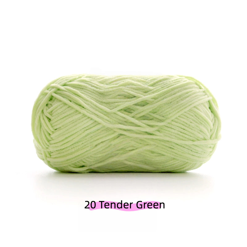 Primrose Yellow Sweet Ultra Fine 2mm Chenille Yarn (50g) – chenille yarn for amigurumi
