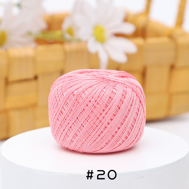 AquaSilk Size 10 Crochet Thread Lace Thread Ultra Thin – soft crochet yarn by Lily's Loop