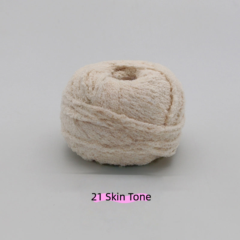Sunflower Yellow Warm Plush Nature Palette Velvet Yarn (50g/80m) – velvet yarn for amigurumi and crochet