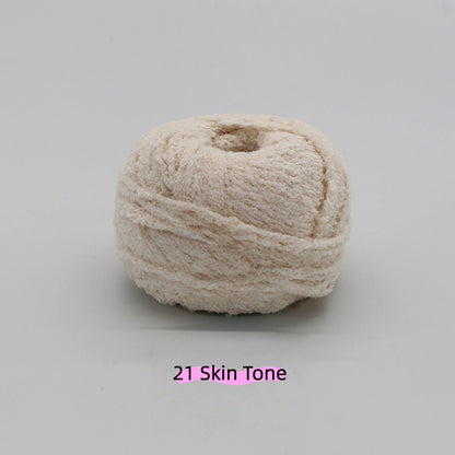 Sunflower Yellow Warm Plush Nature Palette Velvet Yarn (50g/80m) – velvet yarn for amigurumi and crochet