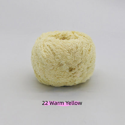Sunrise Blush Warm Plush Nature Palette Velvet Yarn (50g/80m) – velvet yarn for amigurumi and crochet