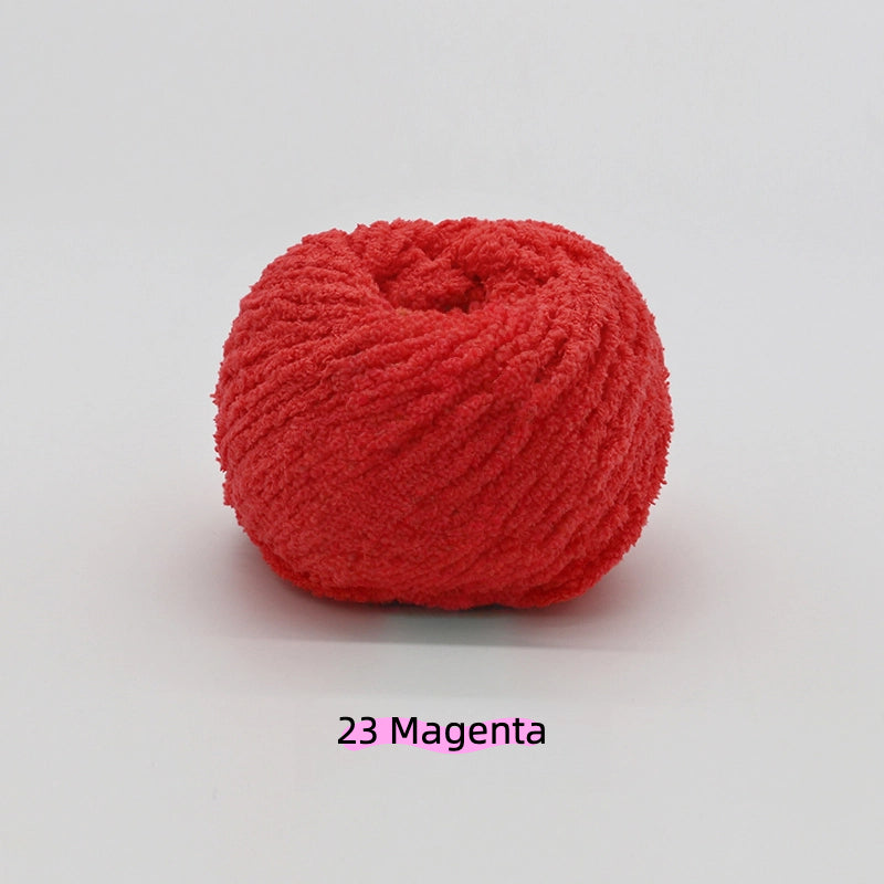 Caramel Brown Warm Plush Nature Palette Velvet Yarn (50g/80m) – velvet yarn for amigurumi and crochet