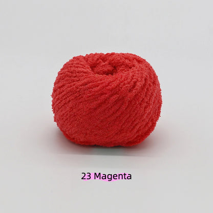 Caramel Brown Warm Plush Nature Palette Velvet Yarn (50g/80m) – velvet yarn for amigurumi and crochet