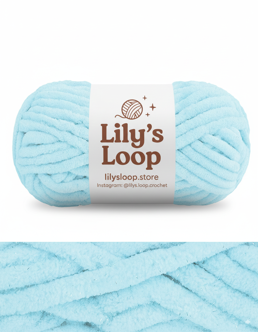 Lilac SoftGlow Series 10MM Chenille Yarn(100g/32m) – chunky chenille yarn for amigurumi