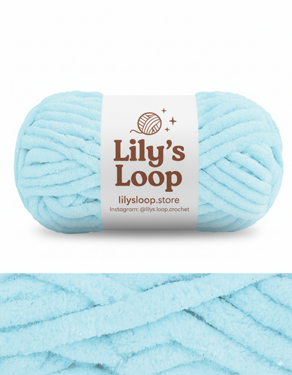Lilac SoftGlow Series 10MM Chenille Yarn(100g/32m) – chunky chenille yarn for amigurumi
