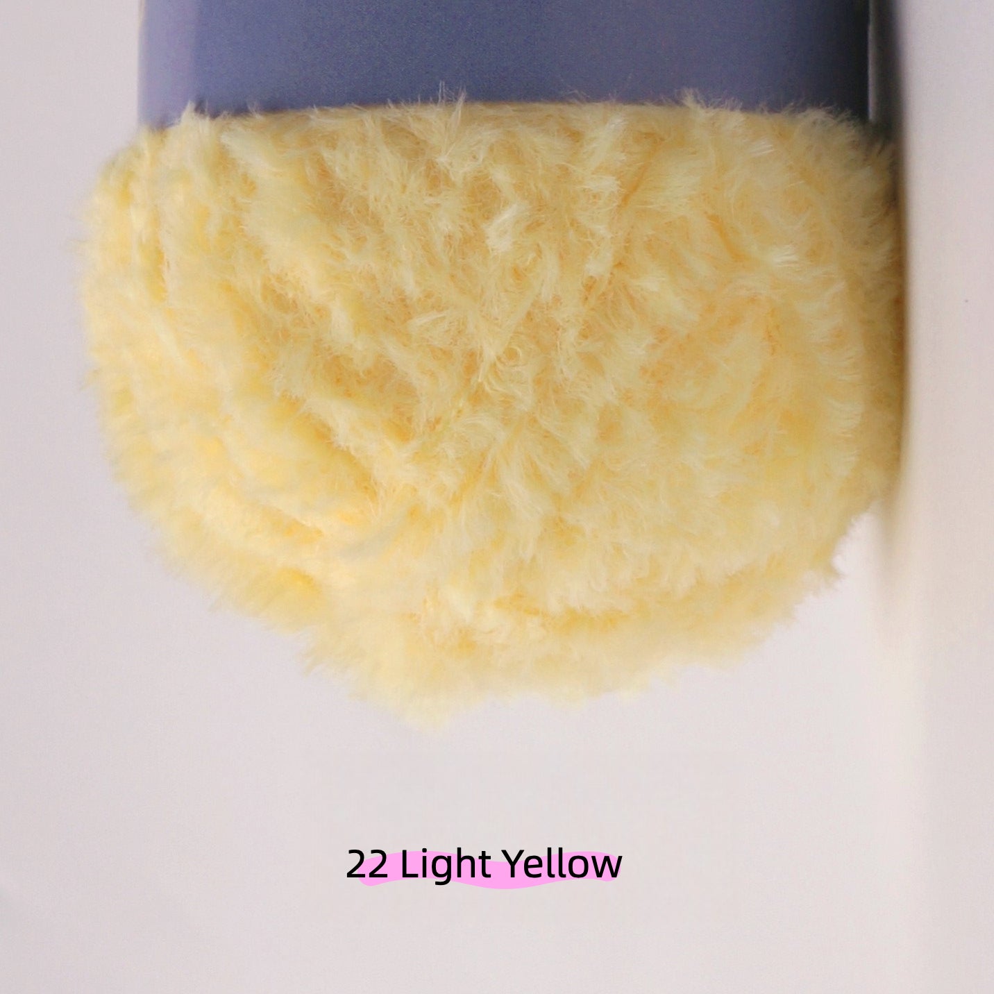 Vermillion MicroFur Fine Eyelash Yarn (40g) – faux fur yarn for crochet amigurumi