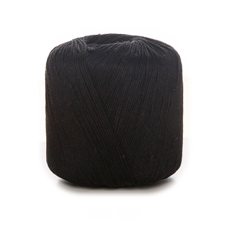 Grass Green AquaSilk Size 3 Crochet Thread Cotton Yarn (40g) – crochet yarn by Lily's Loop