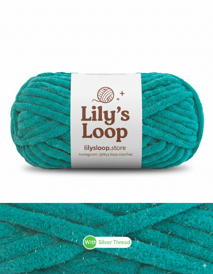Violet SoftGlow Series 10MM Chenille Yarn(100g/32m) – chunky chenille yarn for amigurumi
