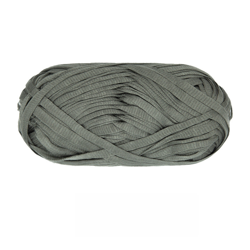 Bright Yellow Super Chunky Tube Flat Ribbon Yarn (100g) 9mm Hollow Yarn – crochet yarn by Lily's Loop
