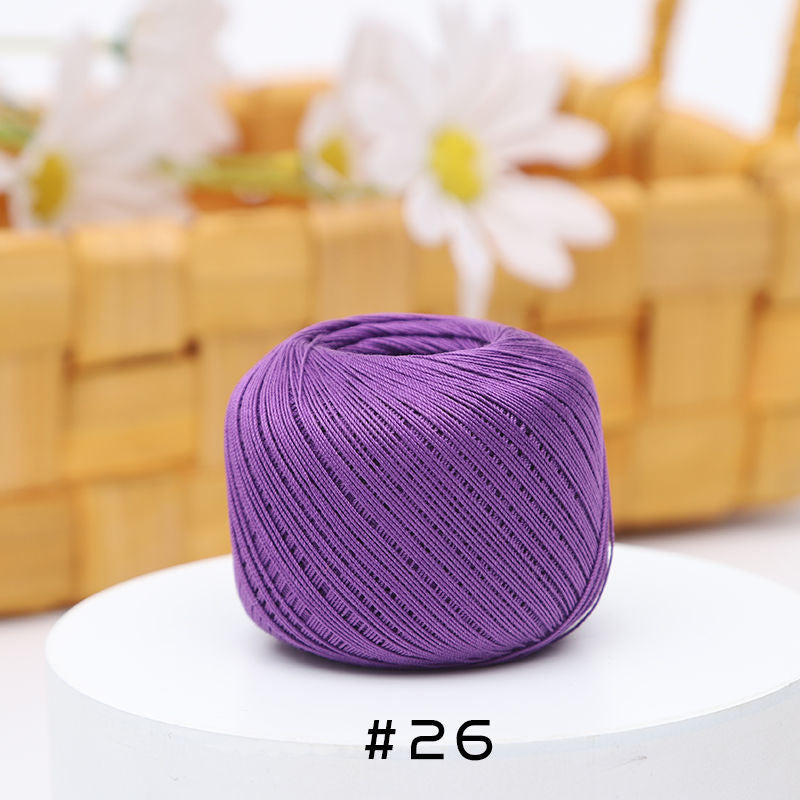 AquaSilk Size 10 Crochet Thread Lace Thread Ultra Thin – soft crochet yarn by Lily's Loop