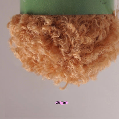 Mid Camel Aran Plush Yarn for Amigurumi(40g) – crochet yarn by Lily's Loop