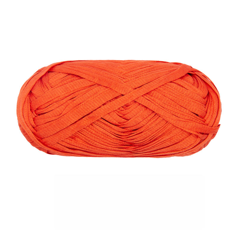 Azure Super Chunky Tube Flat Ribbon Yarn (100g) 9mm Hollow Yarn – crochet yarn by Lily's Loop