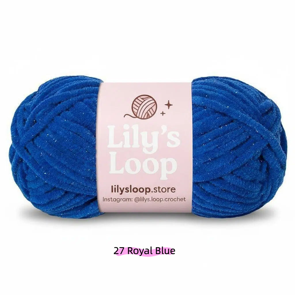 Lilac SoftGlow Series 4.5MM Chenille Yarn(50g/59m) – fine chenille yarn for amigurumi