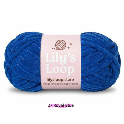 Lilac SoftGlow Series 4.5MM Chenille Yarn(50g/59m) – fine chenille yarn for amigurumi
