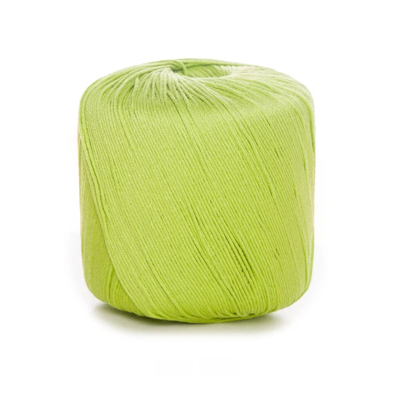 Deep Purple AquaSilk Size 3 Crochet Thread Cotton Yarn (40g) – crochet yarn by Lily's Loop