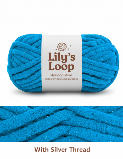 Pure White SoftGlow Series 10MM Chenille Yarn(100g/32m) – chunky chenille yarn for amigurumi