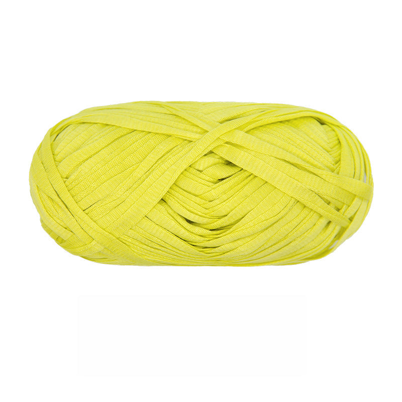 Cerulean Super Chunky Tube Flat Ribbon Yarn (100g) 9mm Hollow Yarn – crochet yarn by Lily's Loop