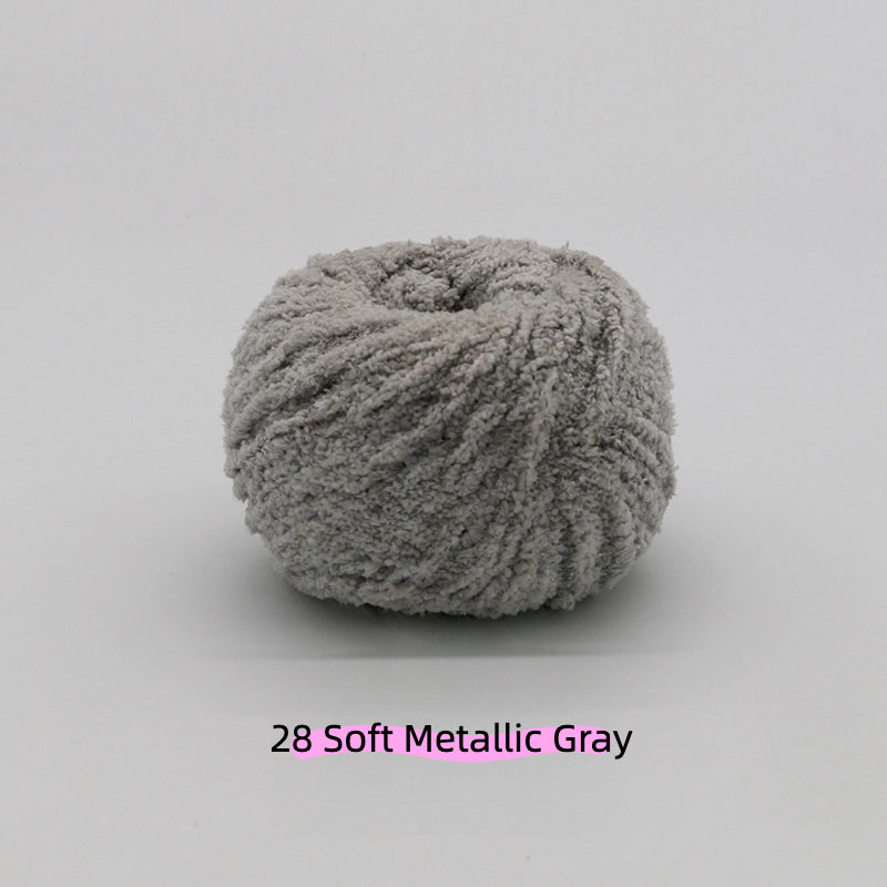 Olive Green Warm Plush Nature Palette Velvet Yarn (50g/80m) – velvet yarn for amigurumi and crochet