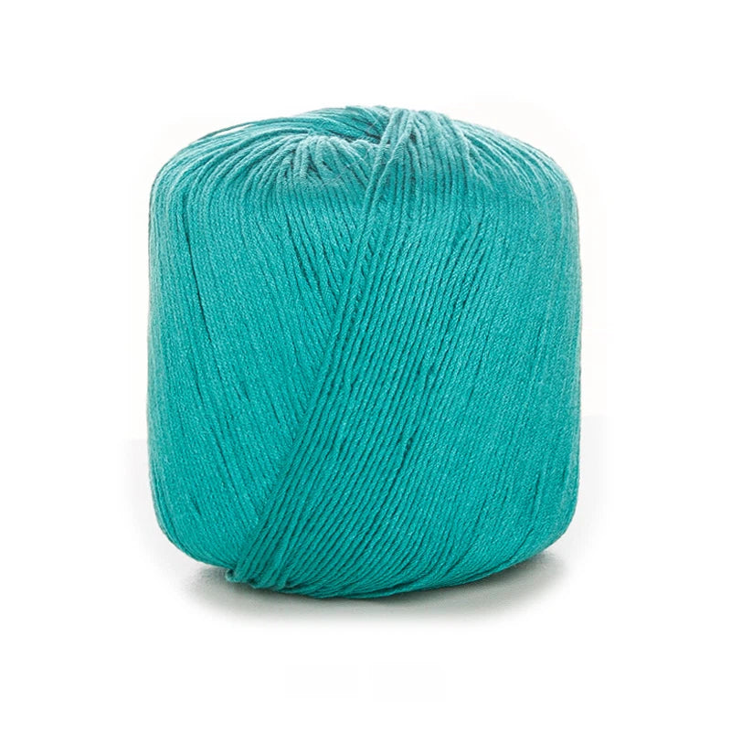 Orange AquaSilk Size 3 Crochet Thread Cotton Yarn (40g) – crochet yarn by Lily's Loop