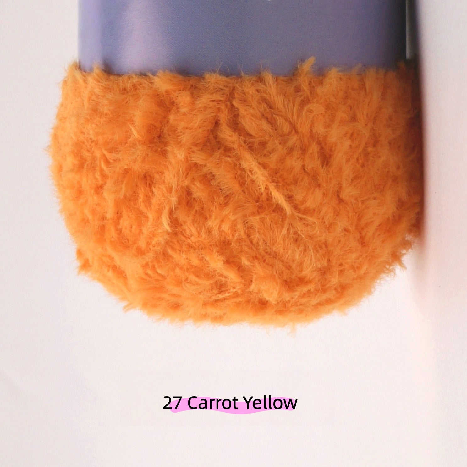 Tan MicroFur Fine Eyelash Yarn (40g) – faux fur yarn for crochet amigurumi