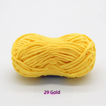 Sweet Fine 3.5mm Chenille Yarn (50g/55m) – soft crochet yarn by Lily's Loop