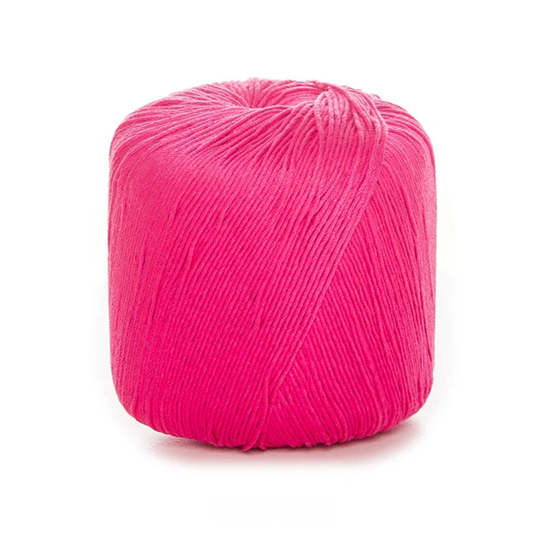 Deep Green AquaSilk Size 3 Crochet Thread Cotton Yarn (40g) – crochet yarn by Lily's Loop