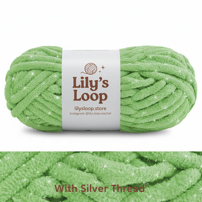 SoftGlow Series 10MM Chenille Yarn(100g/32m) – chunky chenille yarn for amigurumi