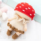 Halloween Mushroom Amigurumi DIY Crochet Kit