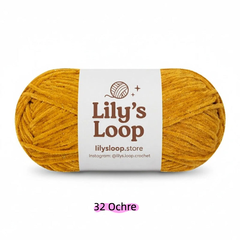 Aqua SoftGlow Series 2.5MM Chenille Yarn(50g/132m) – fine chenille yarn for amigurumi