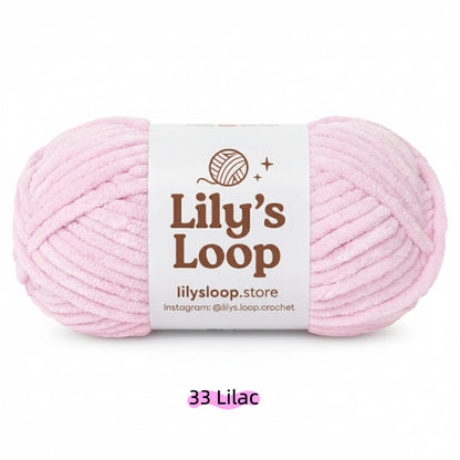 Pure White SoftGlow Series 6MM Chenille Yarn(100g/68m) – soft chenille yarn for amigurumi