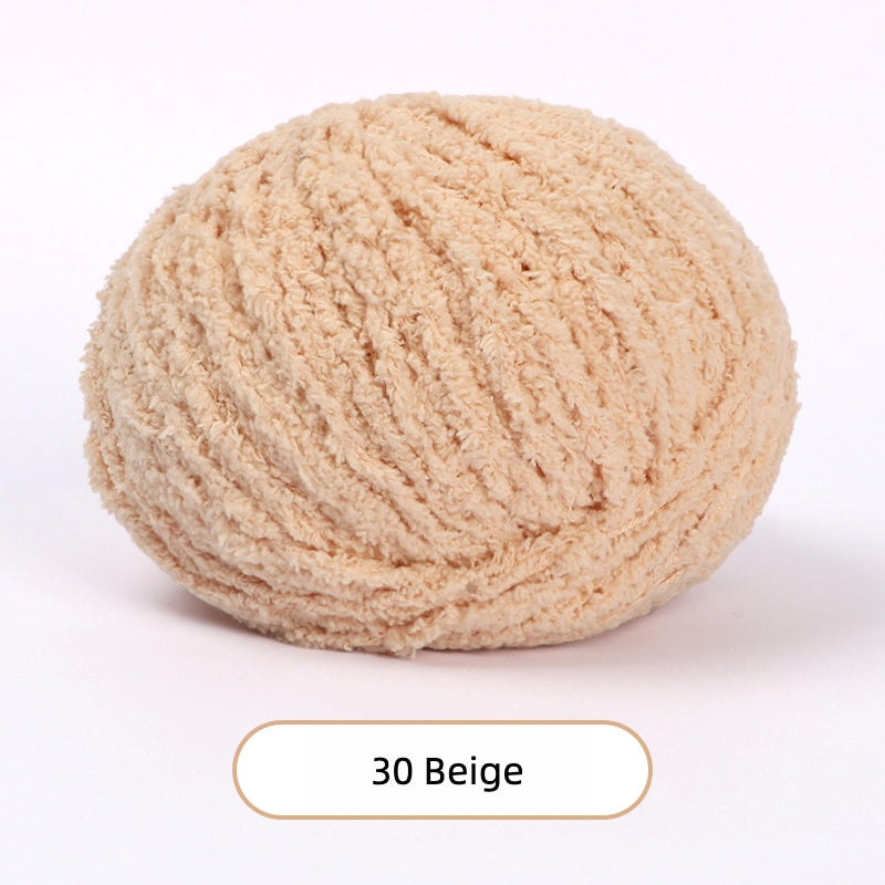 Pale Cyan Softy 3mm Plush Yarn (50g/76m) – soft velvet yarn for amigurumi