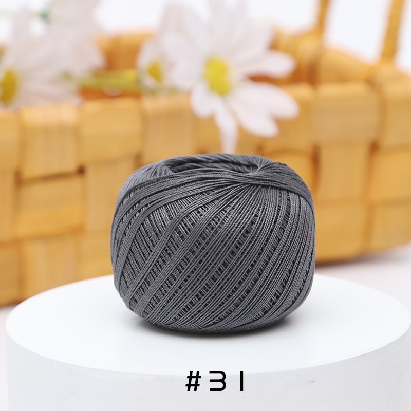 AquaSilk Size 10 Crochet Thread Lace Thread Ultra Thin – soft crochet yarn by Lily's Loop