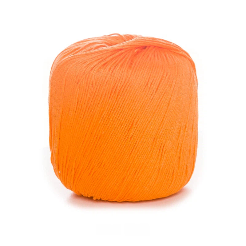Dusty Blush AquaSilk Size 3 Crochet Thread Cotton Yarn (40g) – crochet yarn by Lily's Loop