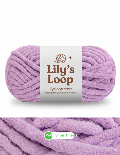 SoftGlow Series 10MM Chenille Yarn(100g/32m) – chunky chenille yarn for amigurumi