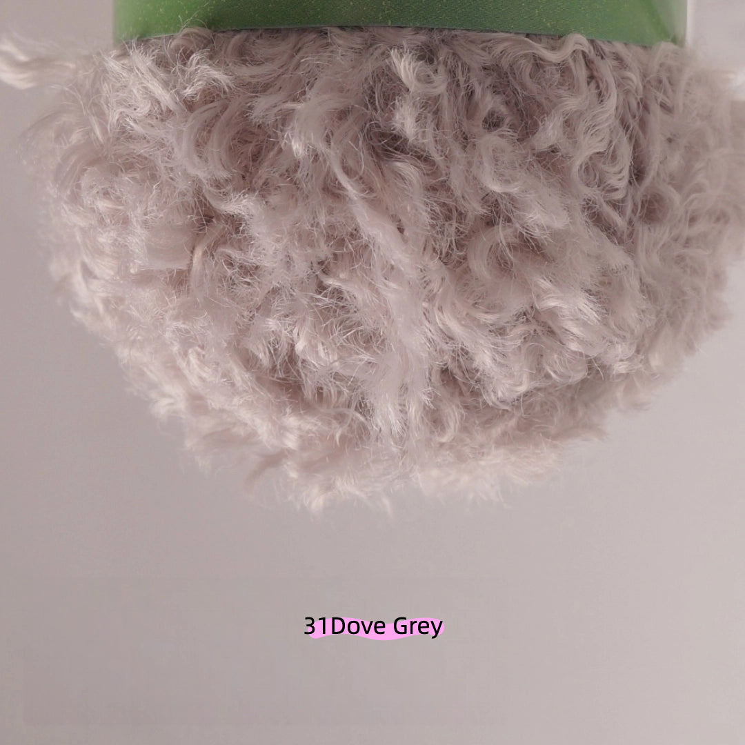Maroon Aran Plush Yarn for Amigurumi(40g) – crochet yarn by Lily's Loop
